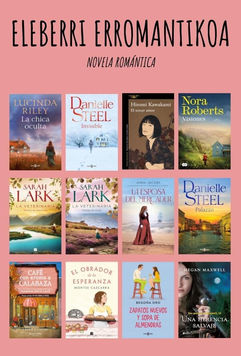 Novedades en novela romántica