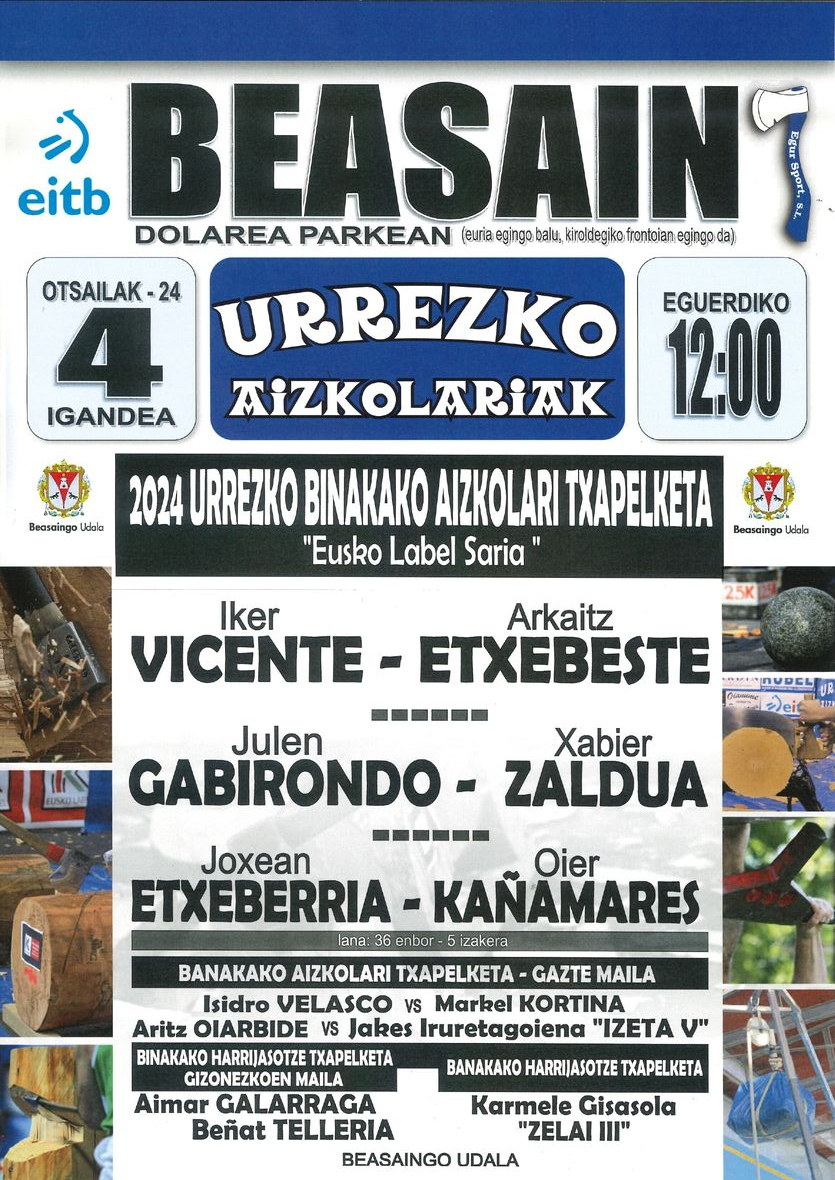 urrezko aizkolariak 2024 CARTEL BEASAIN page 0001