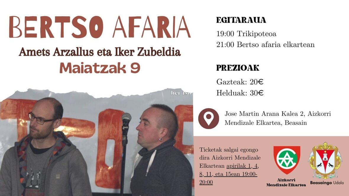 bertso afaria 2025
