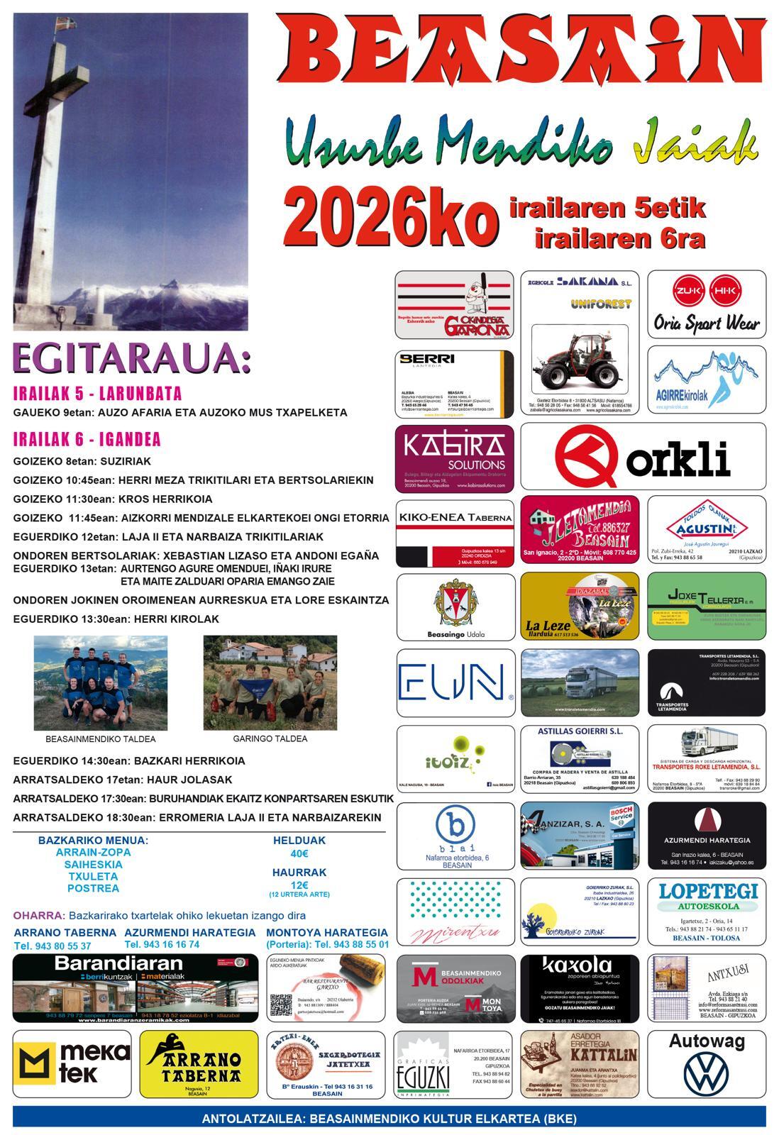 beasainmendikojaiak2026