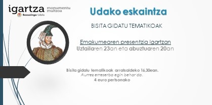 Udako eskaintza 2021 Emakumearen presentzia Eus