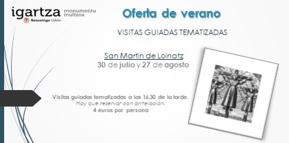 Udako eskaintza 2021 San Martin de Loinaz Gaz