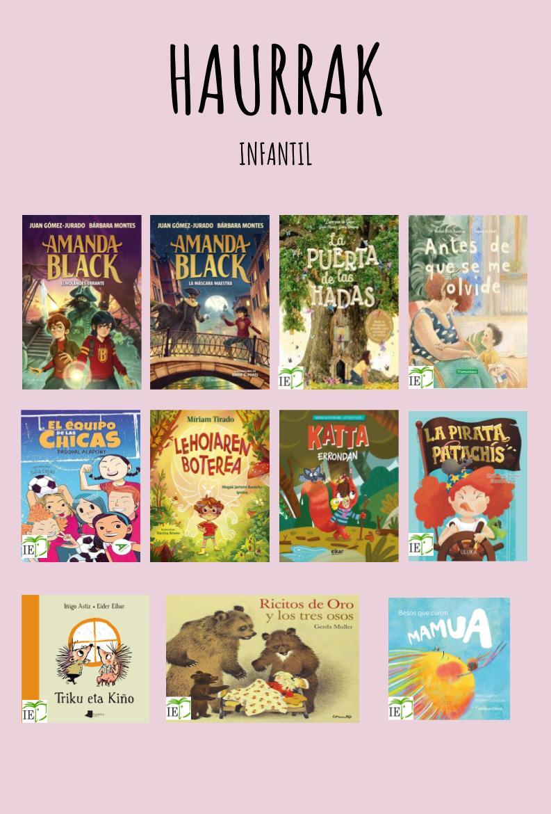 Novedades en literatura infantil (0-12 años)