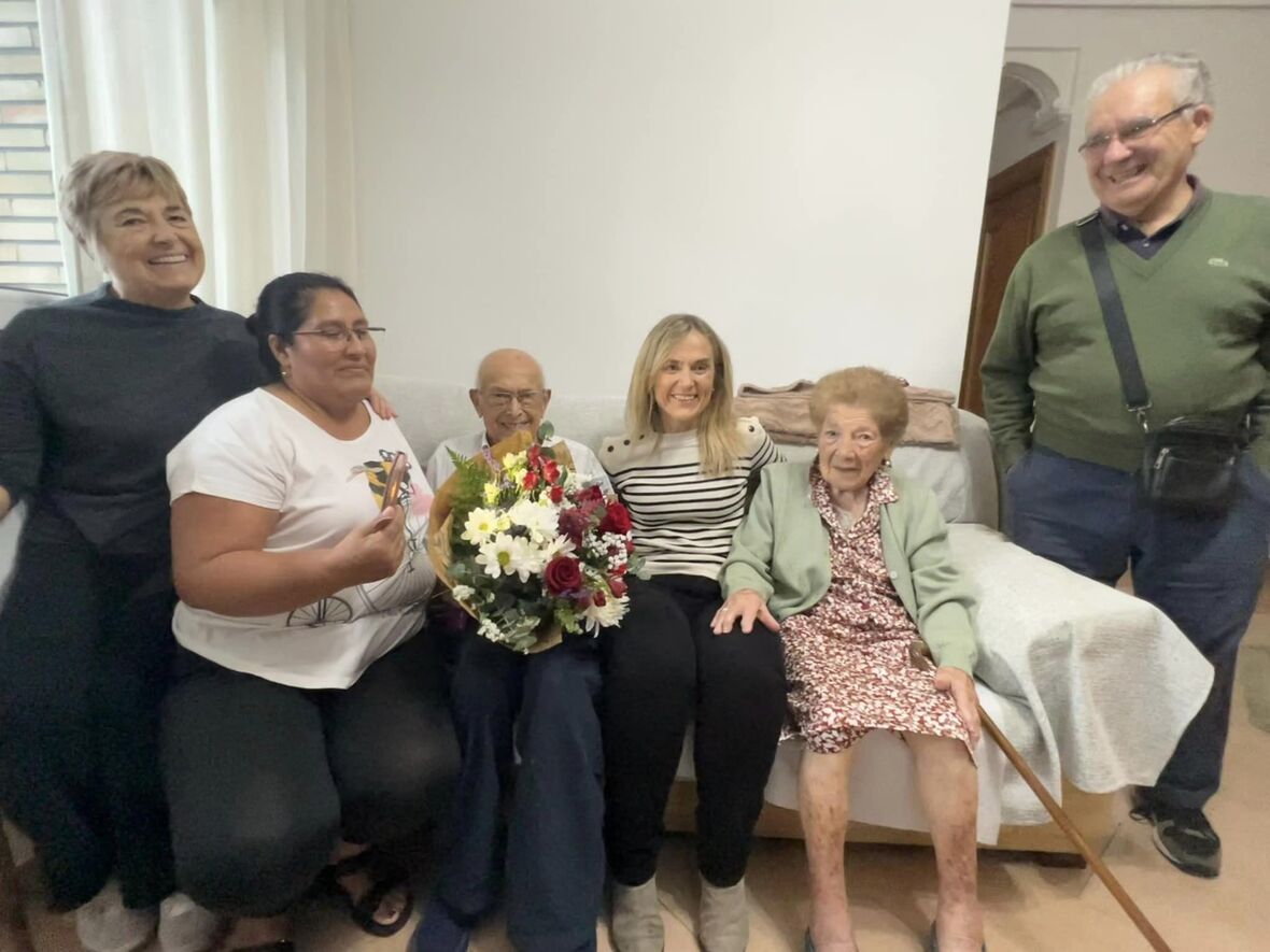 Vicente Vega cumple 103 años