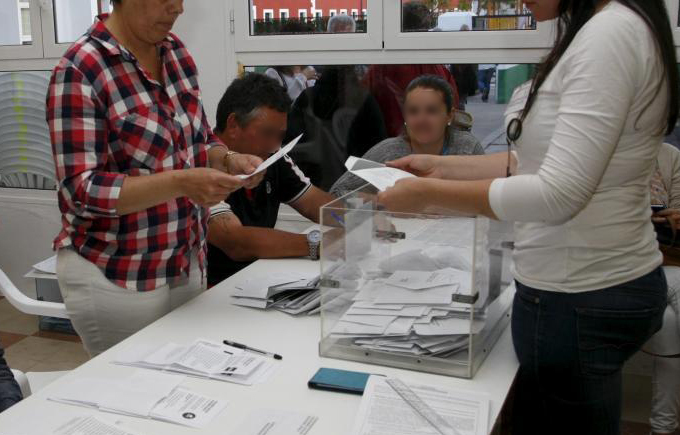 Maiatzaren 28ko hauteskunde mahaiak osatzeko zozketa publikoaren emaitzak