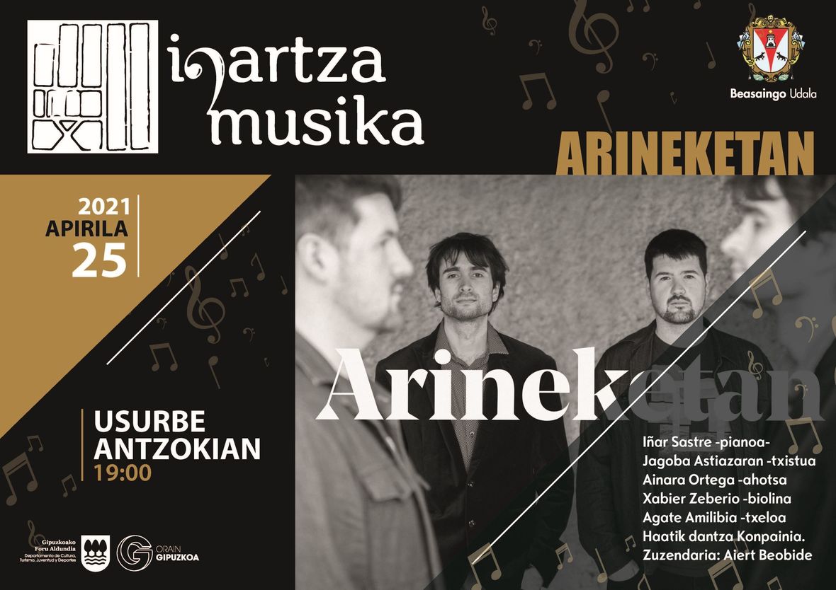 CARTEL IGARTZA ABRIL 25 arineketan