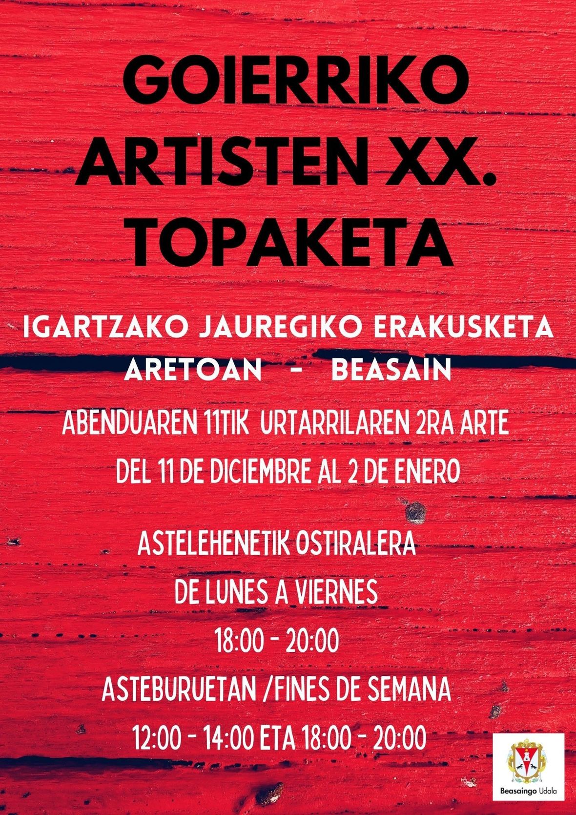 xx GOIERRIKO ARTISTEN ERAKUSKETA 1 002