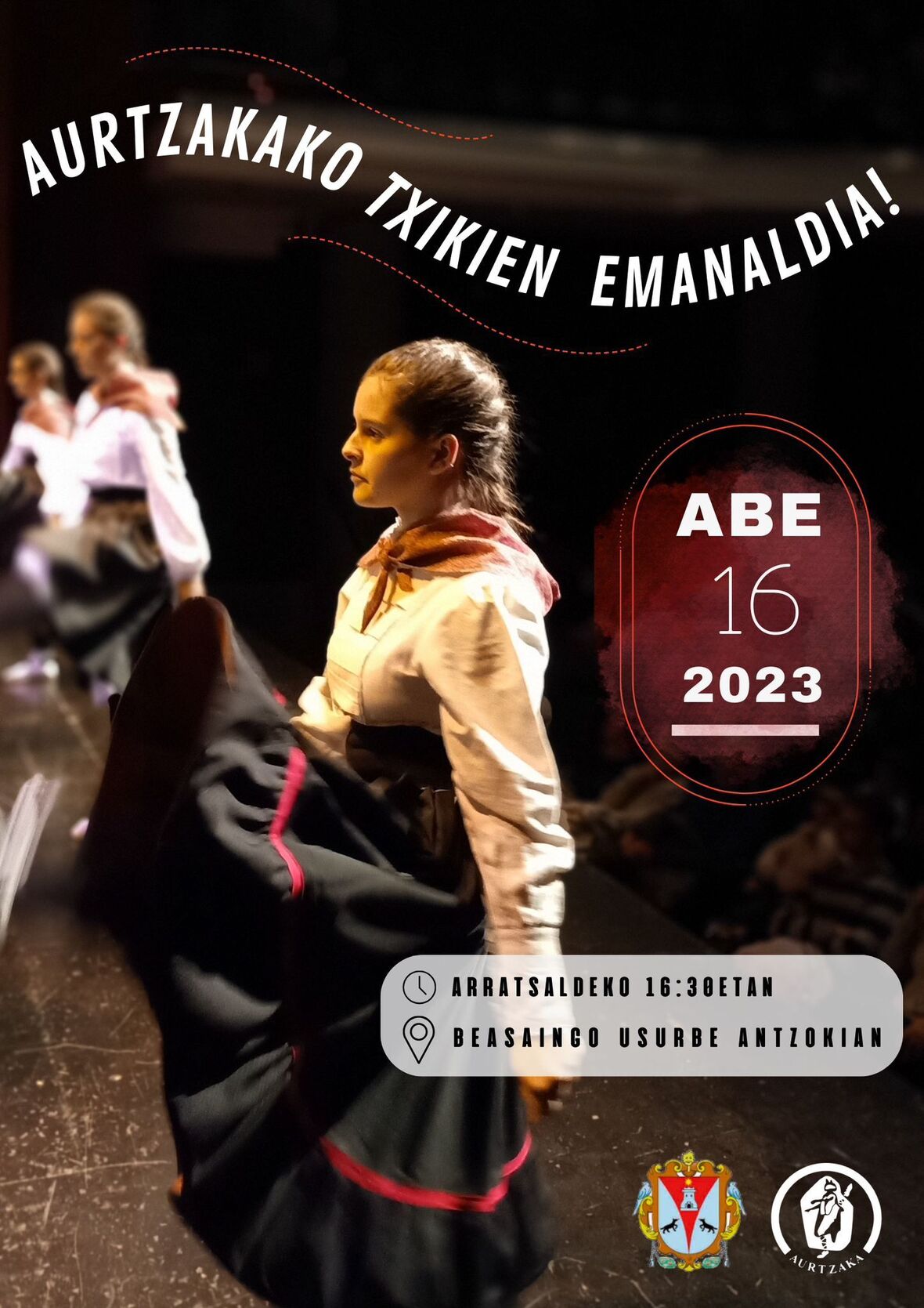 Aurtzaka Dantza Taldea abenduaren 16rako kartela