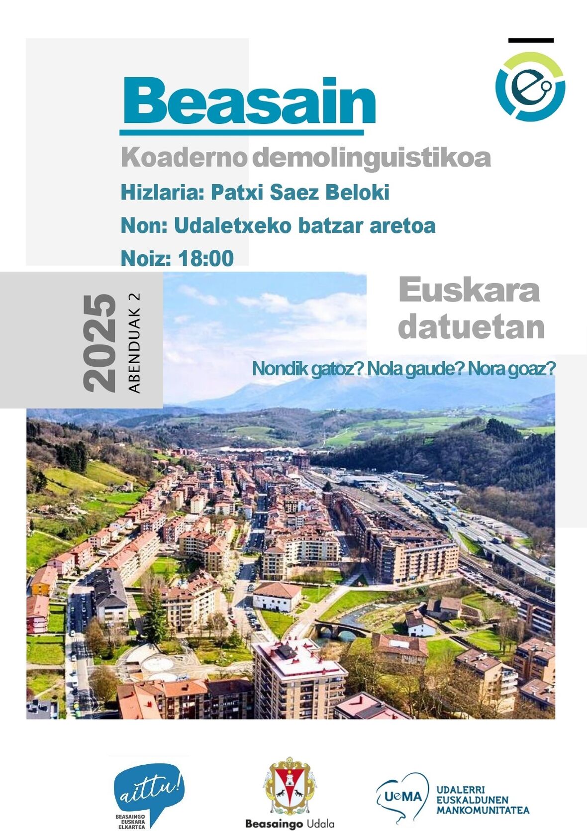 2025 12 02 HItzaldia kartela Beasain