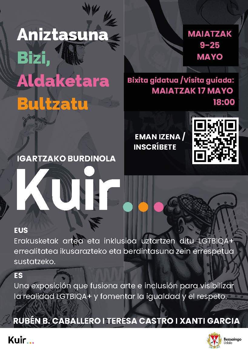 Kartela QR kodearekin zuzenduta