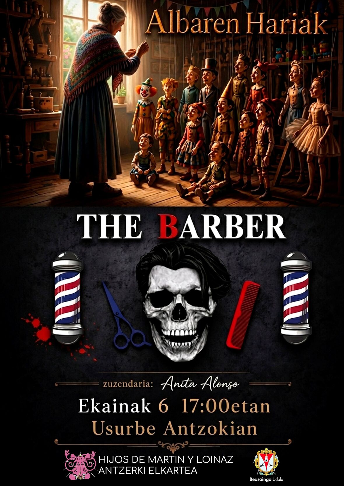 Albaren hariak The barber web