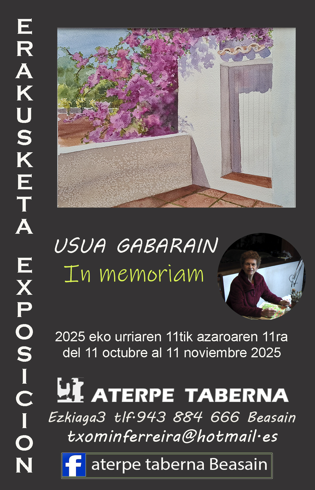 Aterpea urriak 11 USUA tarjeta