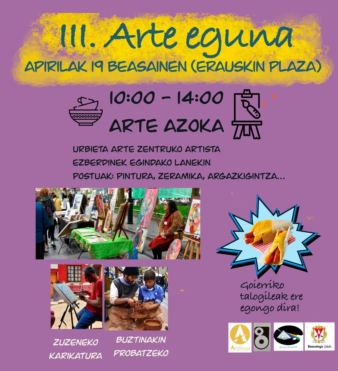 III. Arte eguna kartela web