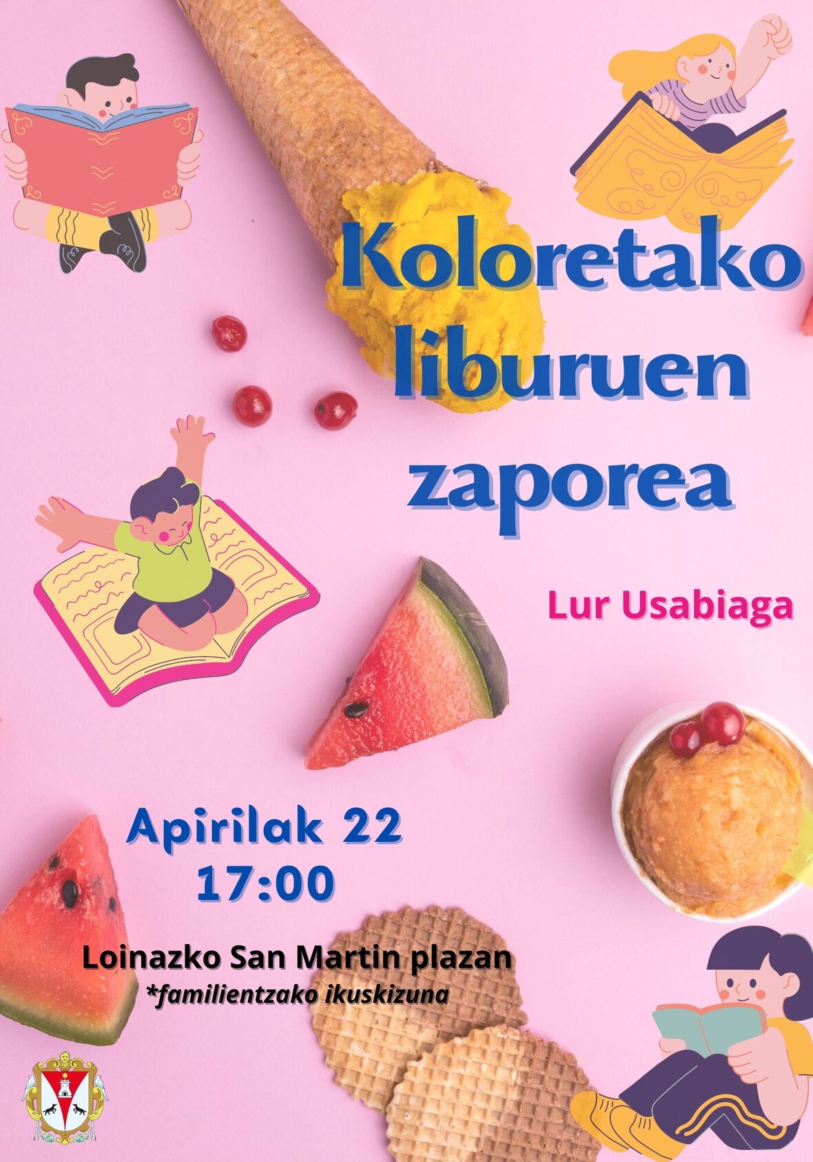 KOLORETAKO LIBURUEN ZAPOREA