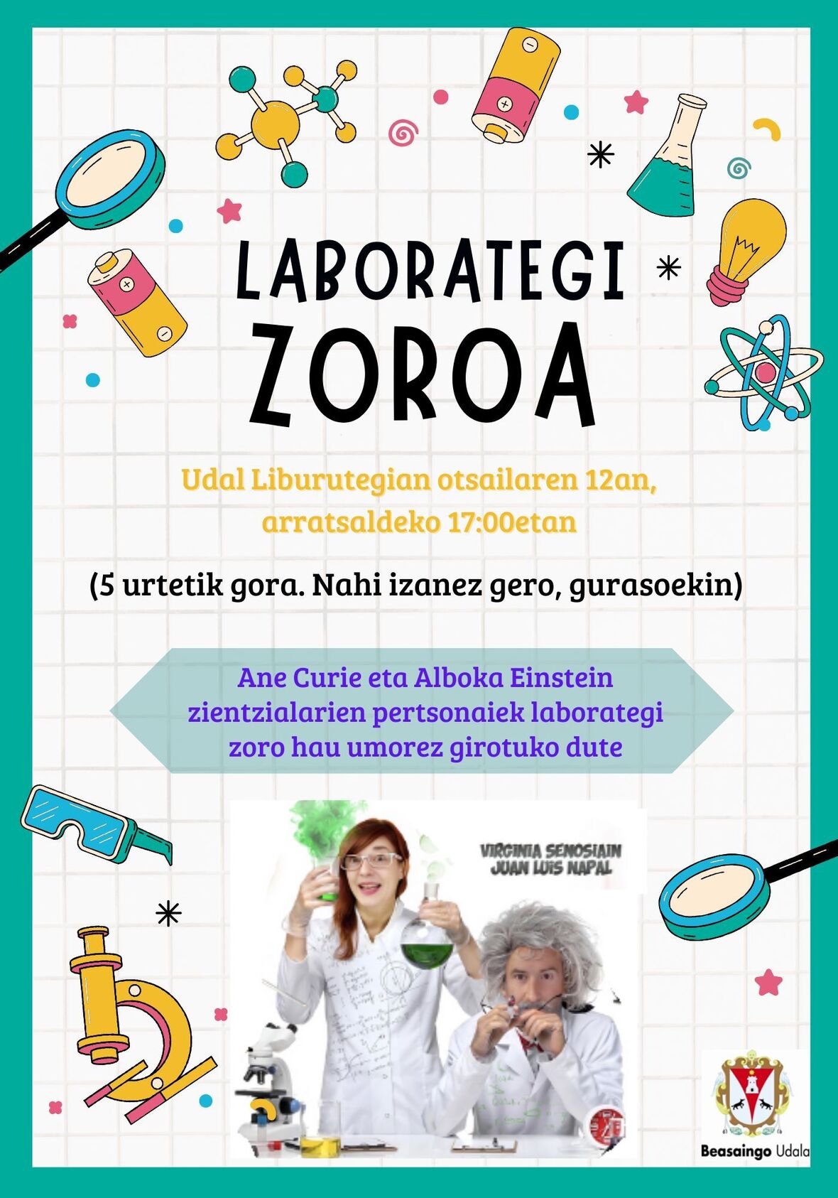 LABORATEGI ZOROA Otsailak 12