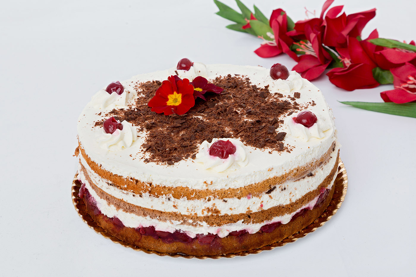 Tarta “selva negra”  (Tarta tradicional del sur de Alemania)