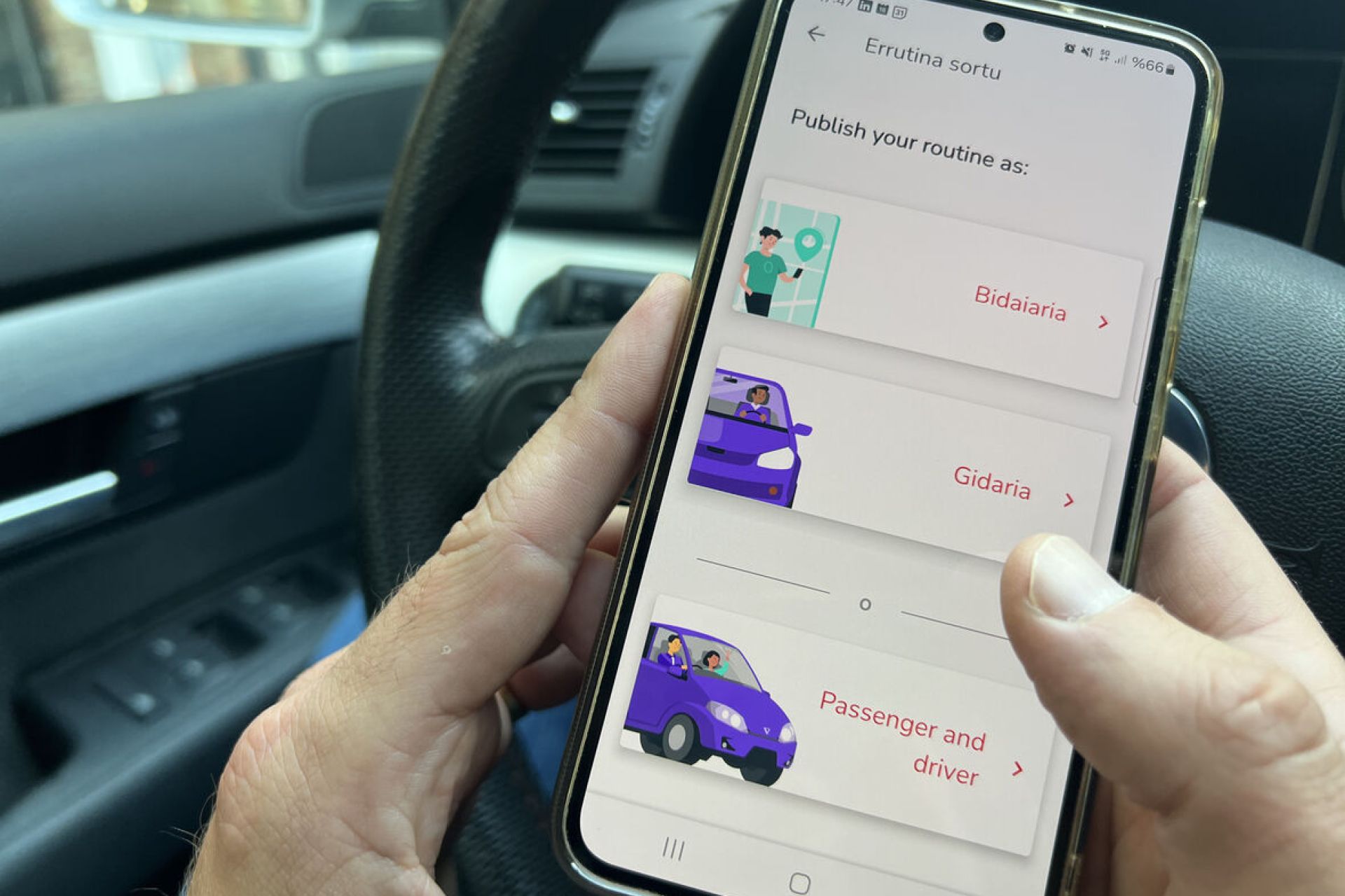 ParteCar ekimenaren bidez autoa partekatzen dutenentzako udal hobariak martxan