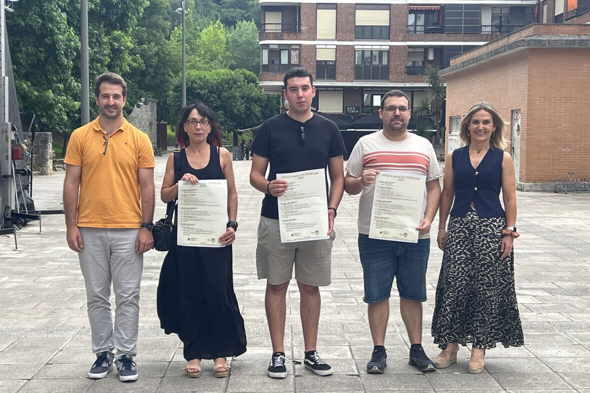 Las fiestas de San Pedro del barrio Ezkiaga cobran fuerza renovada de la mano de sus vecinos