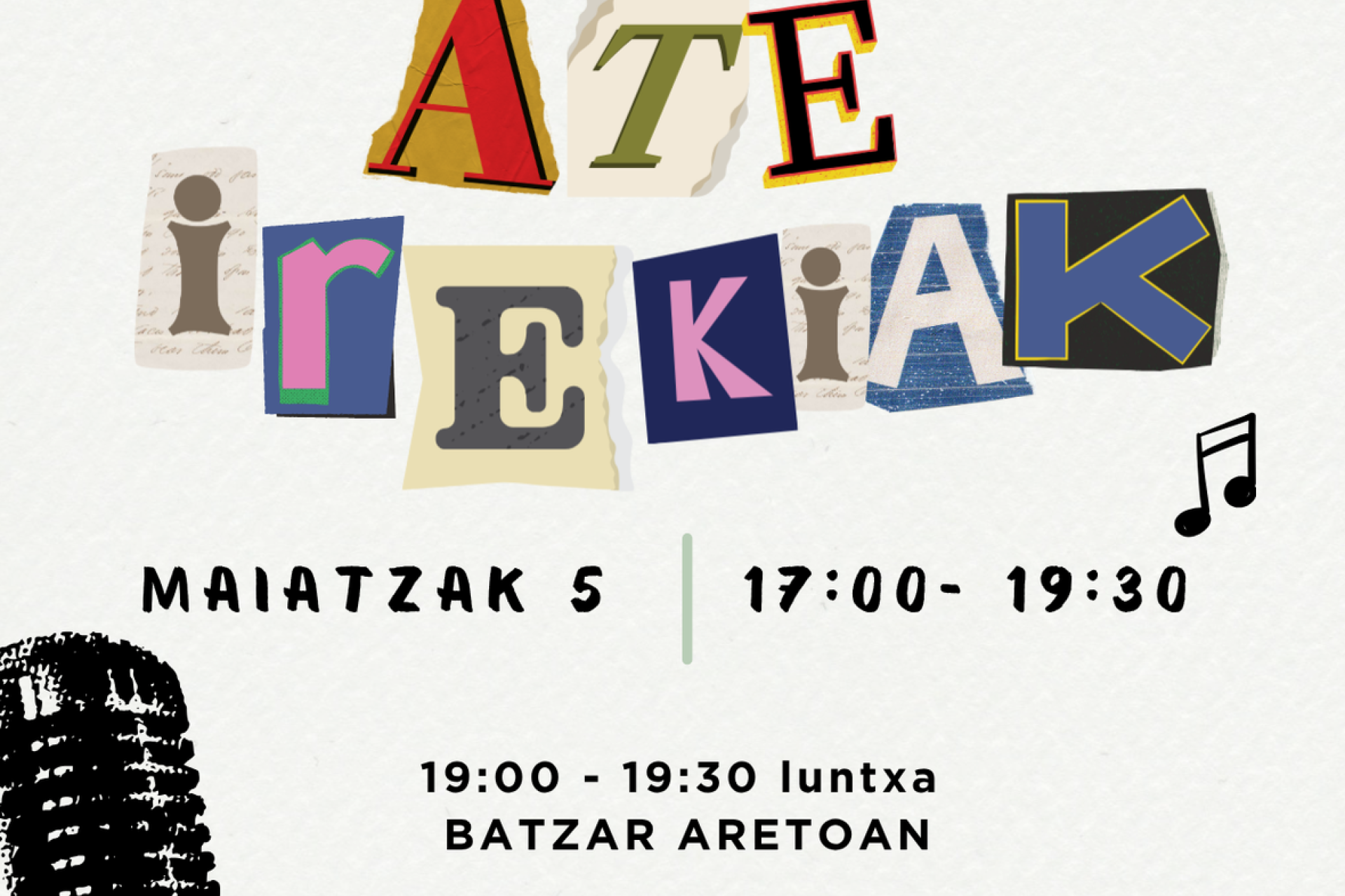 Ate irekiak - Maiatzak 5