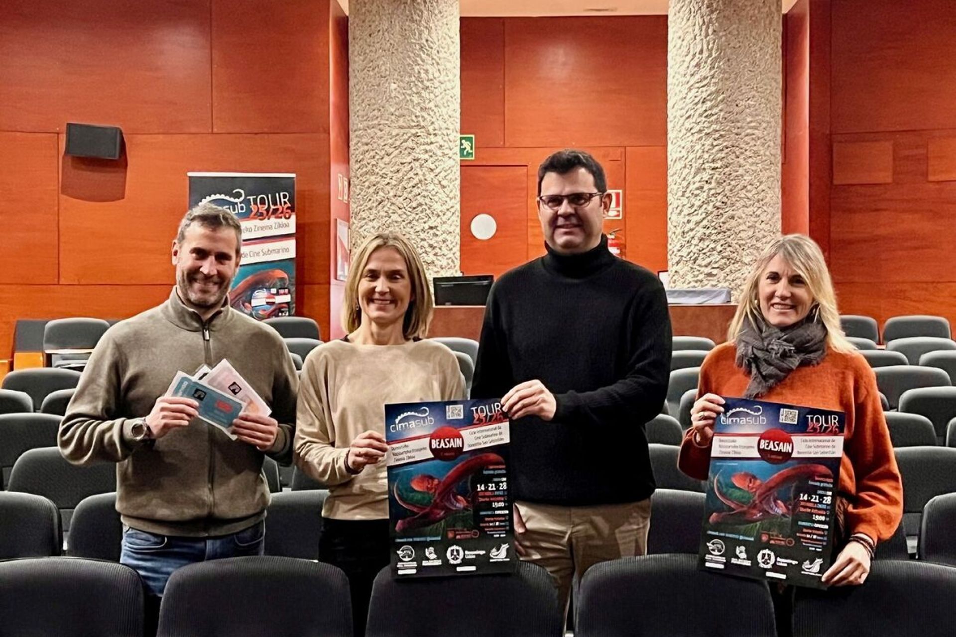 CIMASUB Tour Nazioarteko Itsaspeko Zinema Zikloa bigarren urtez iritsiko da Beasainera