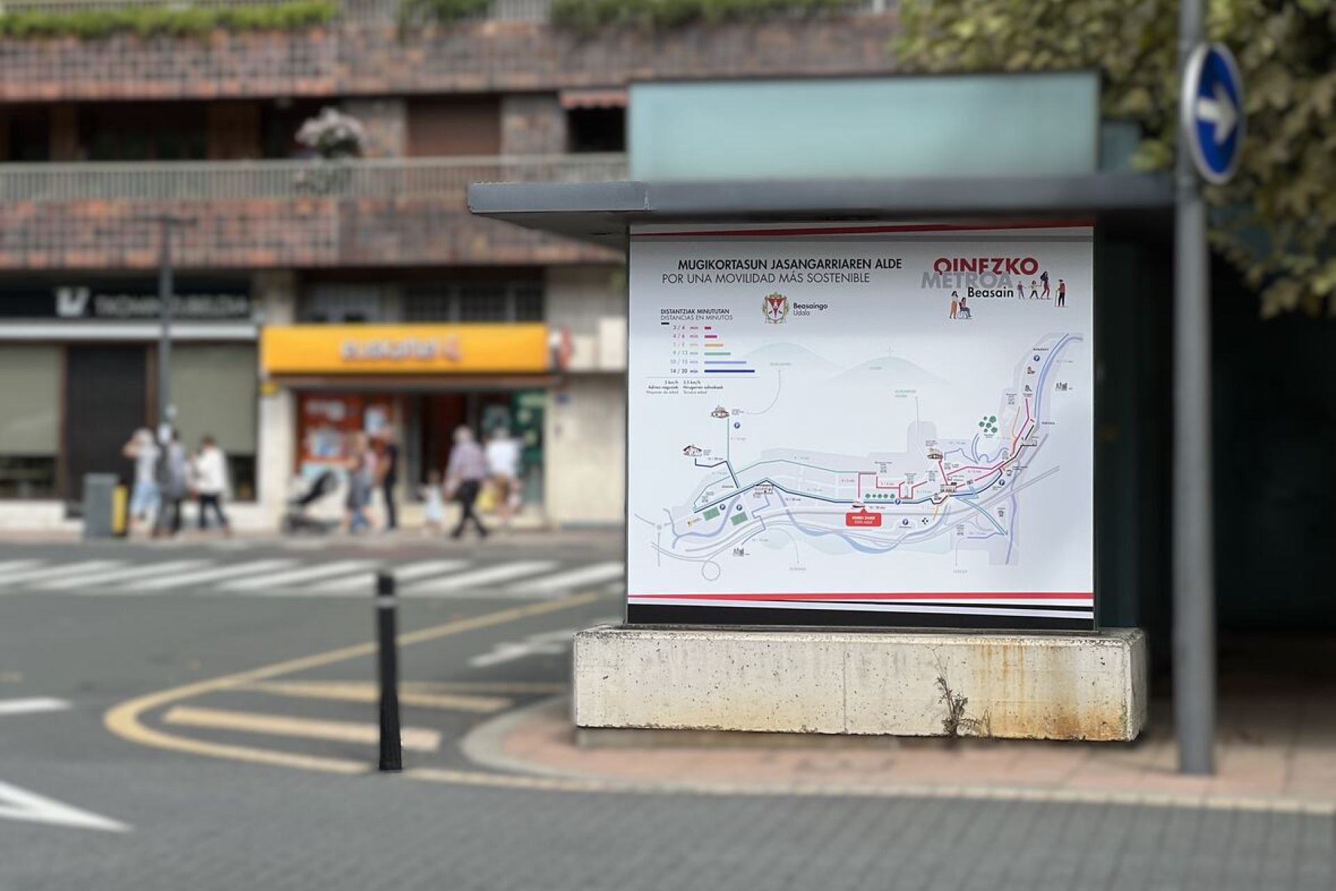 Oinezko Metroak Beasaingo leku nagusiak gerturatzen ditu