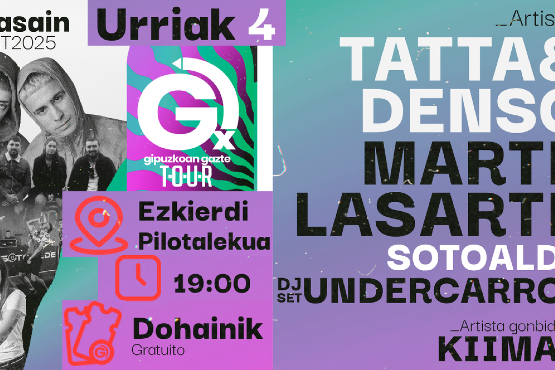 Gazteentzako kultur eta musika hitzordu aparta Beasainen