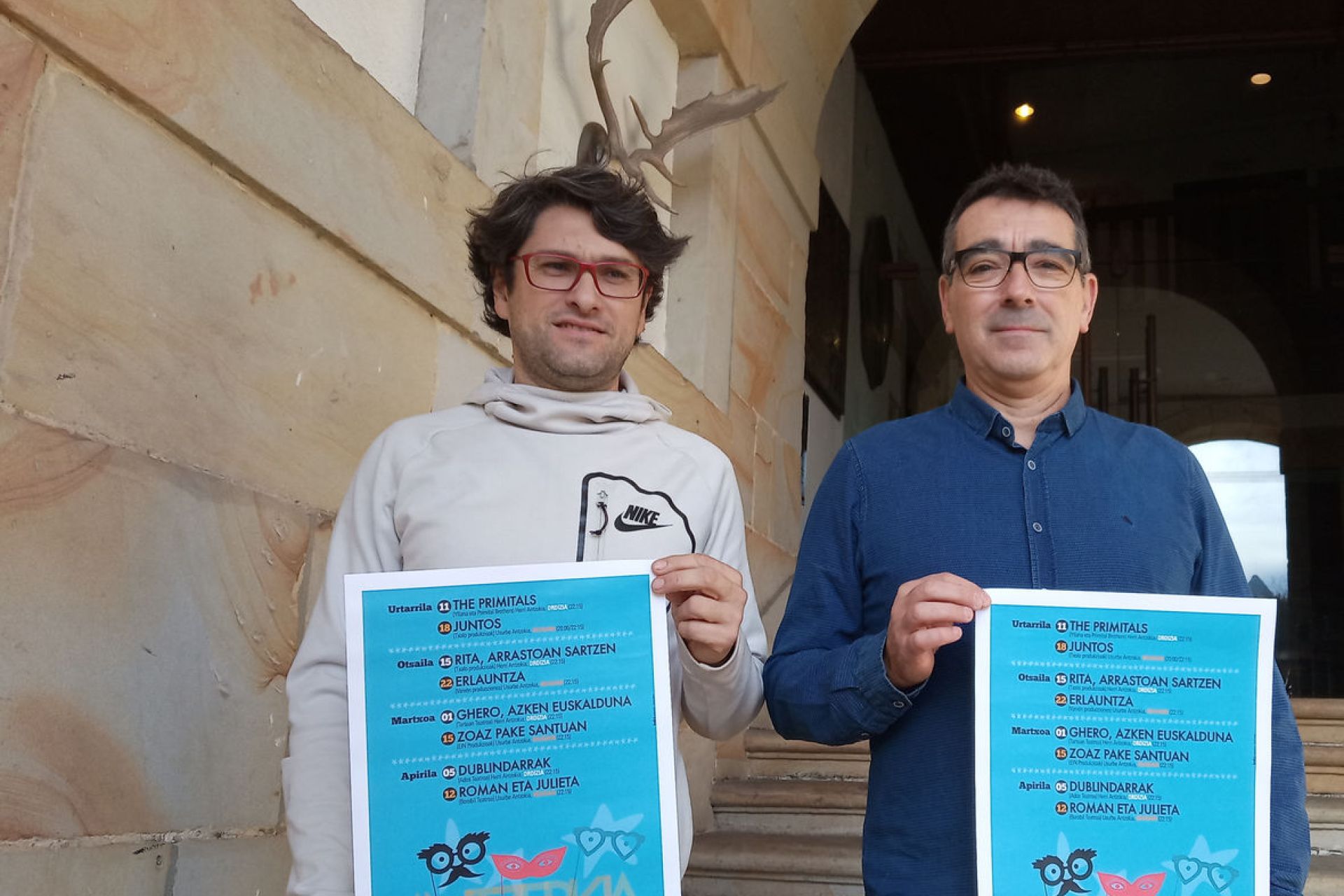 "Juntos" antzezlanak emango dio hasiera Antzerki Garaiari Beasainen