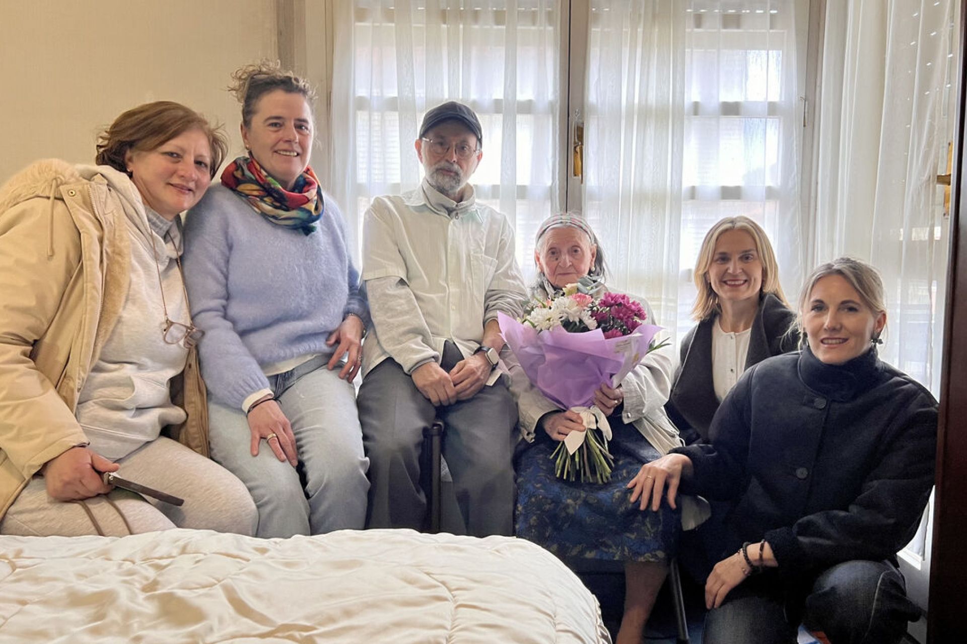 Dionisia Larrea cumple 101 años