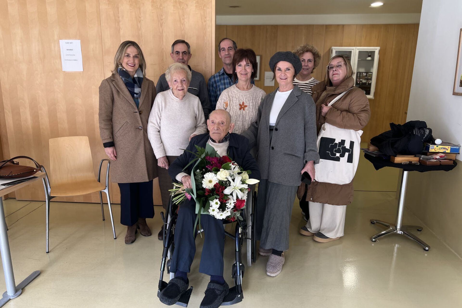 Juan Bautista Usabiaga cumple hoy 102 años