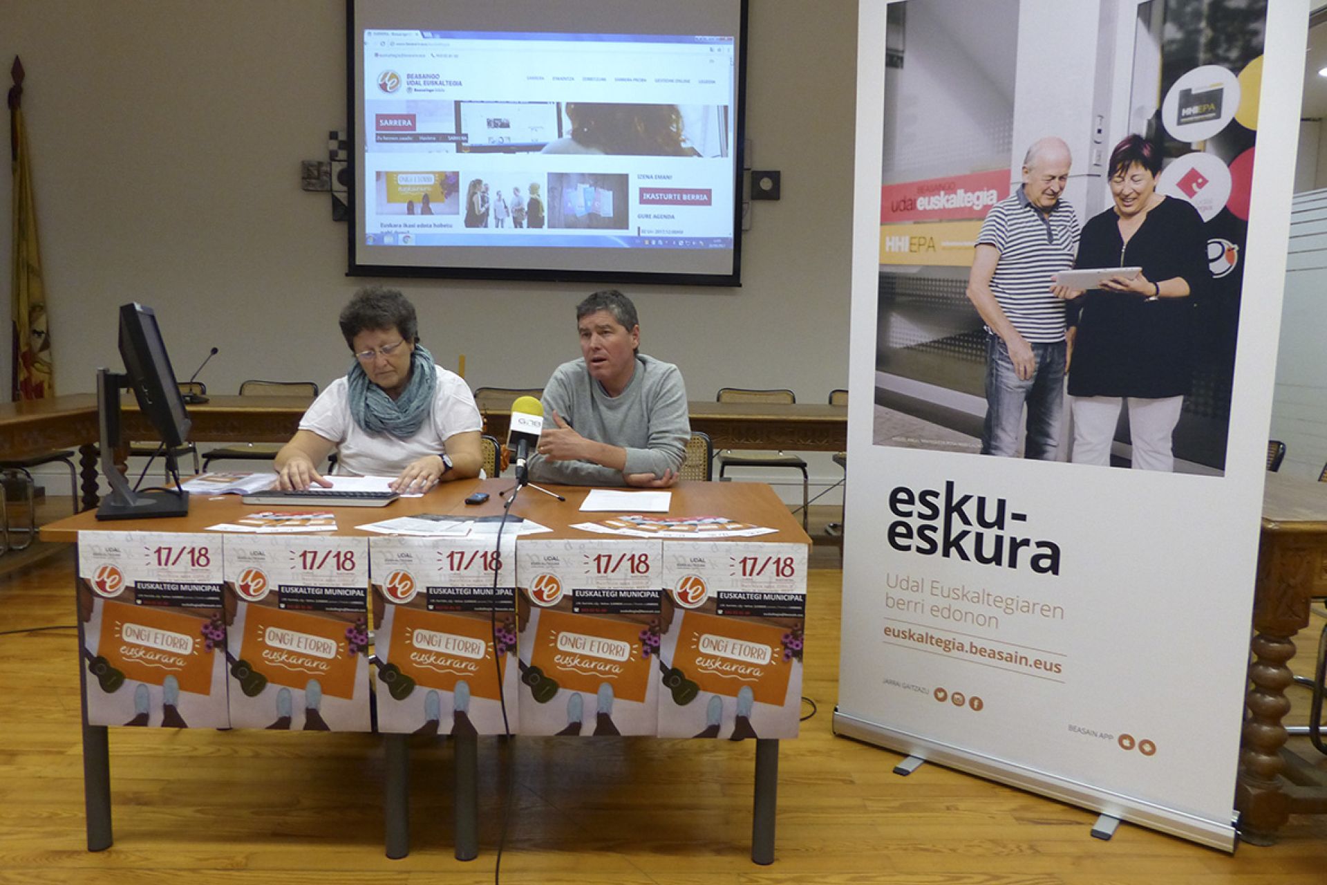 Udal Euskaltegiak web berria estreinatu du