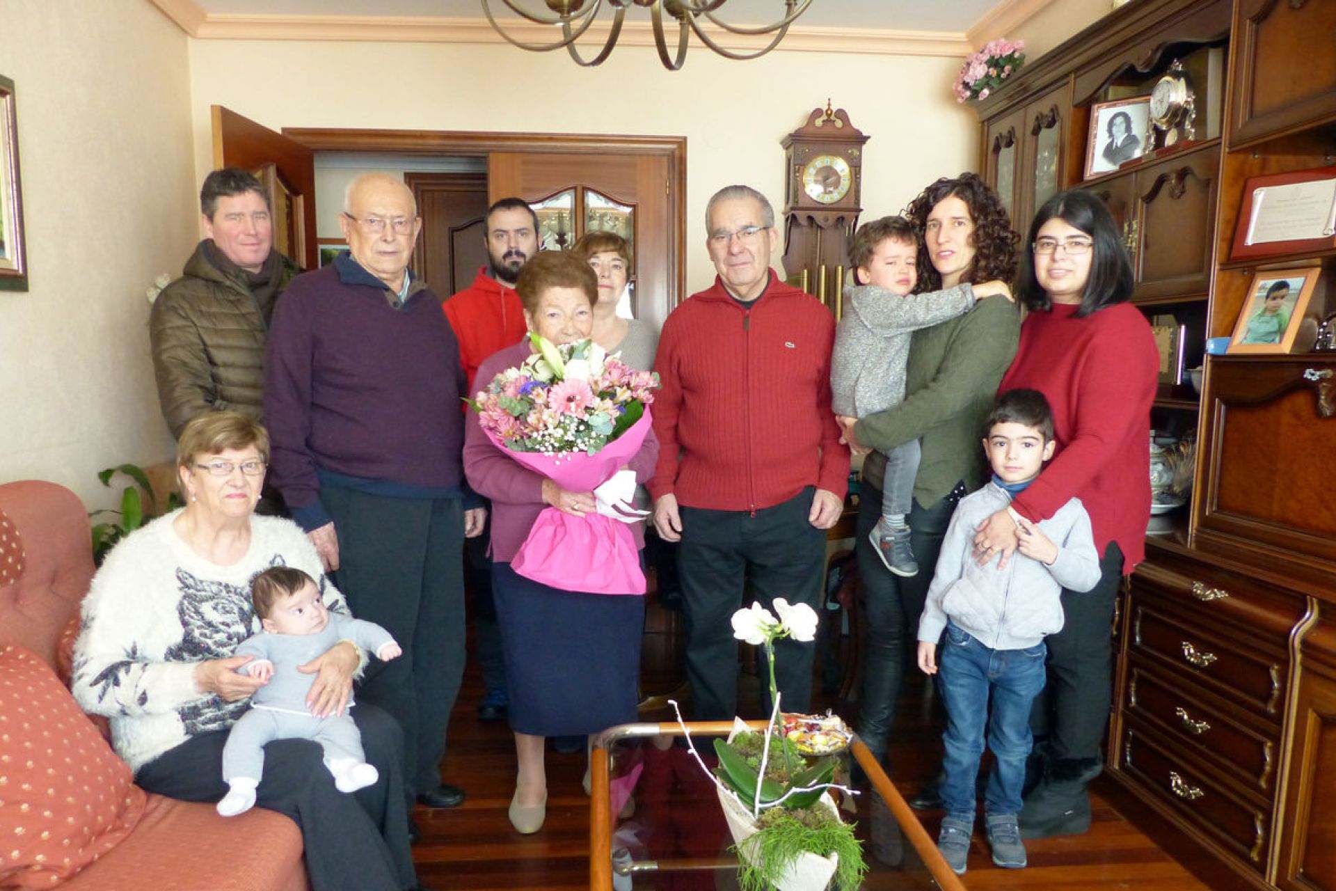 Emiliana Garcia Beasaingo “amonak” 103 urte bete ditu