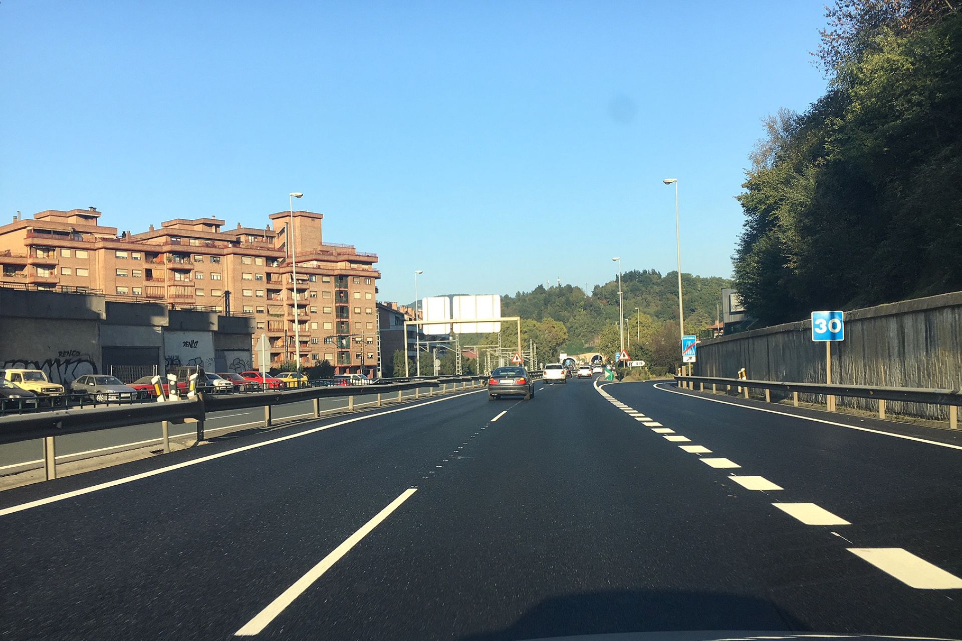 N-1 errepidearen Beasaingo zatian bidezorua birgaitu da