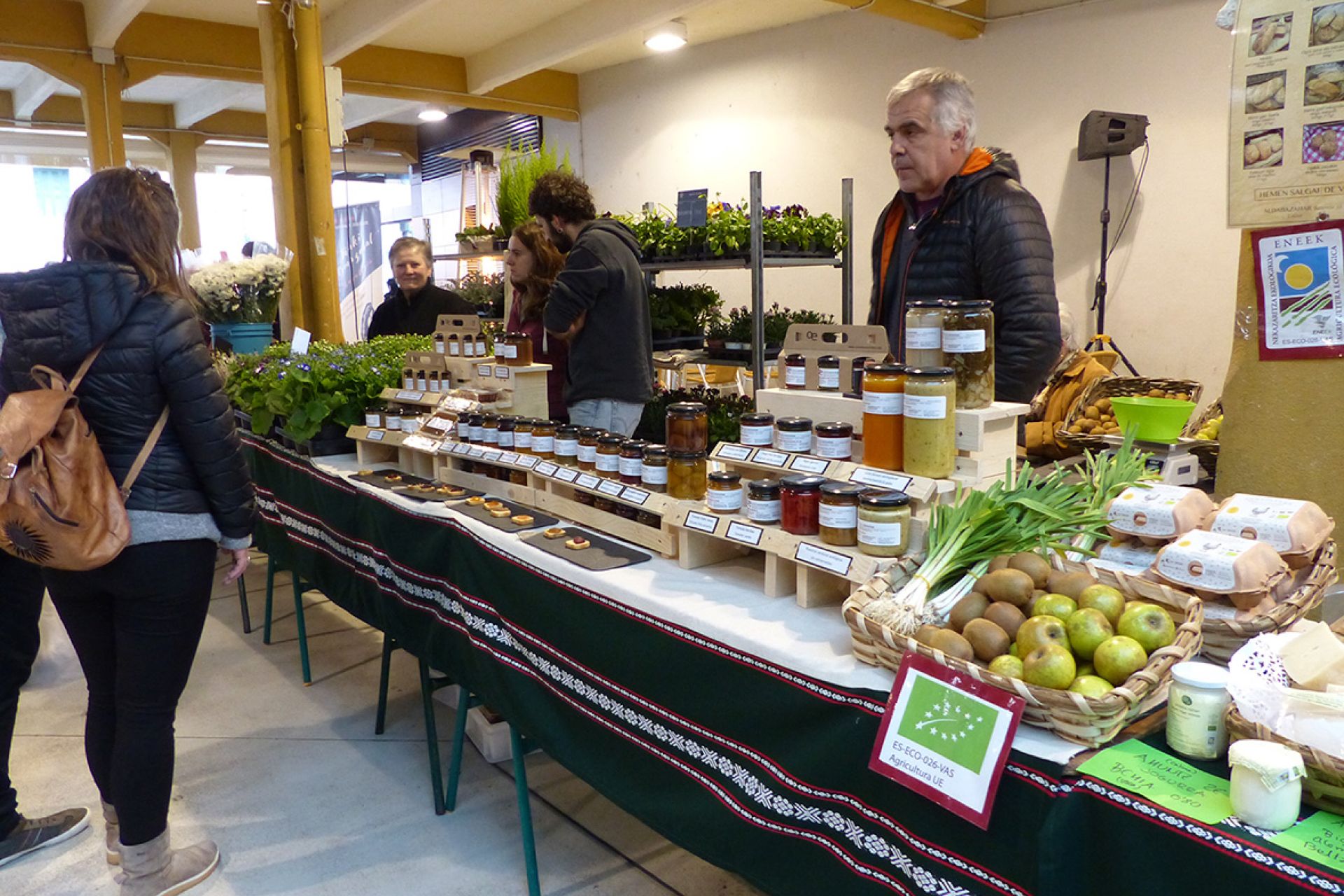 Odolkia protagonista bertako produktuen urriko azokan