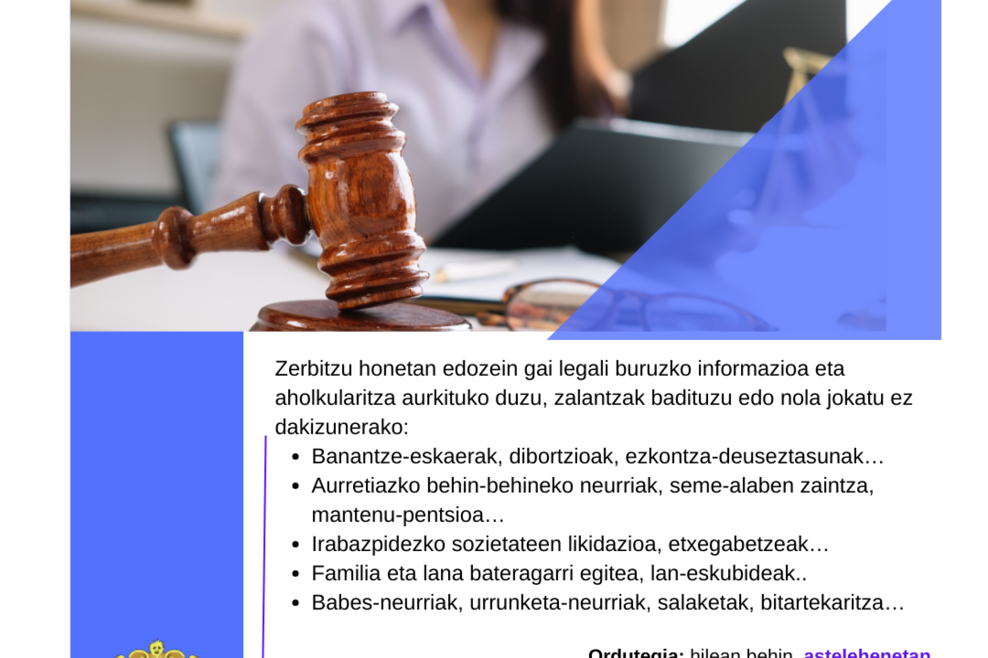 Aholkularitza juridikoa