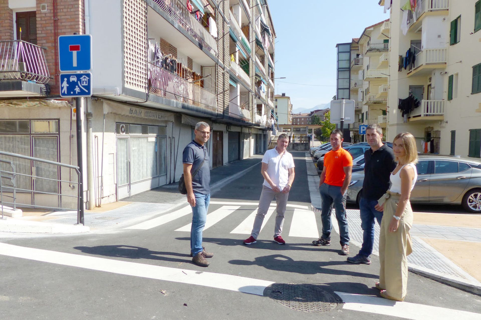 Finalizadas las obras de Martin Aranburu en el plazo estimado