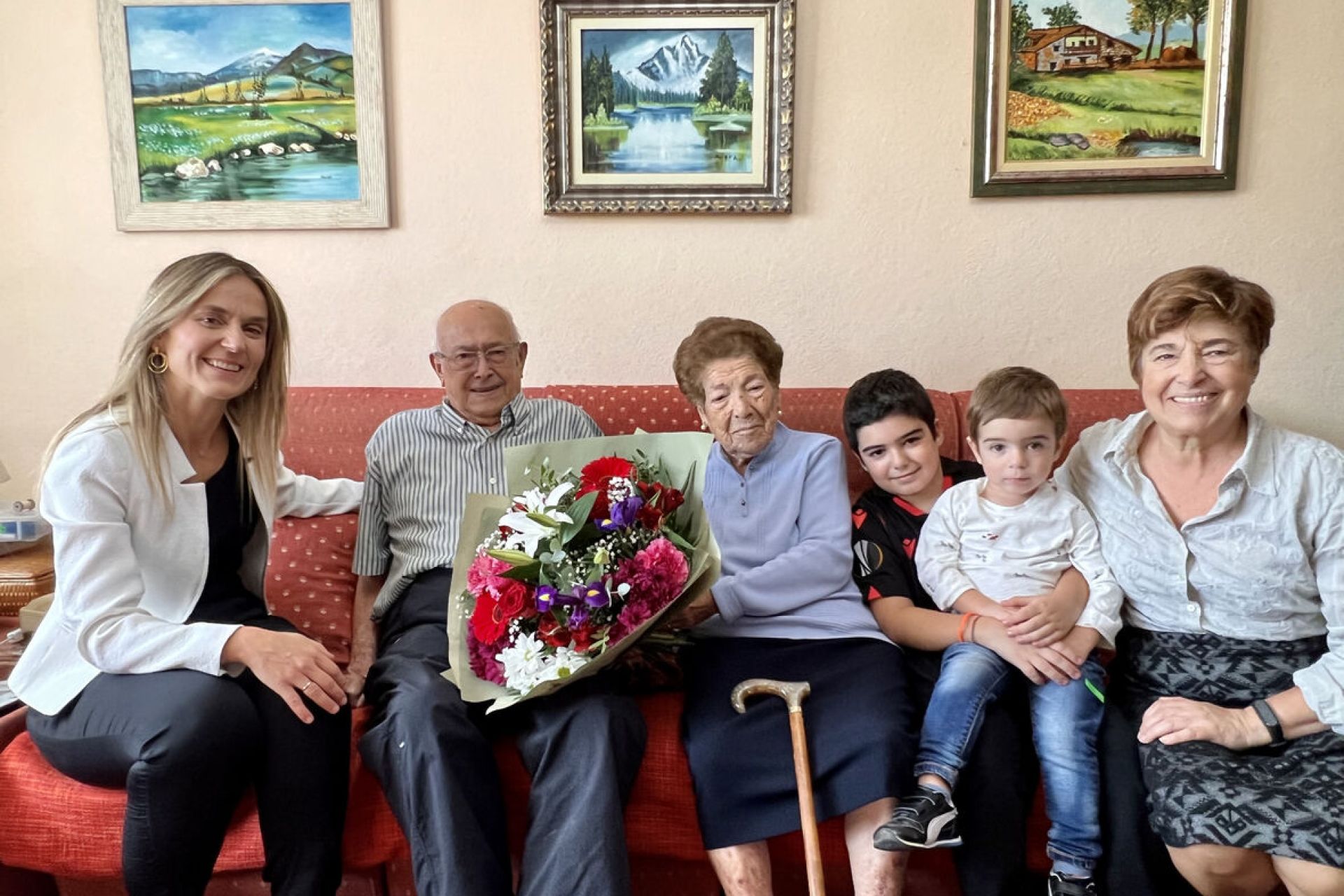 Vicente Vegak 102 urte