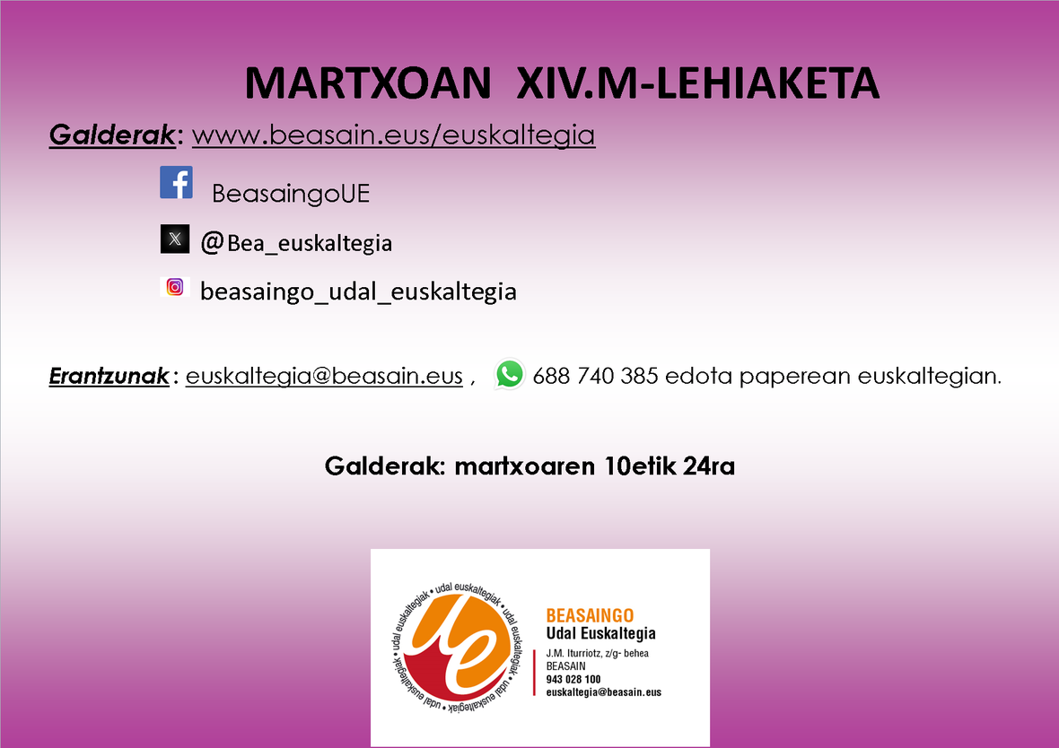 M-Lehiaketa 2025