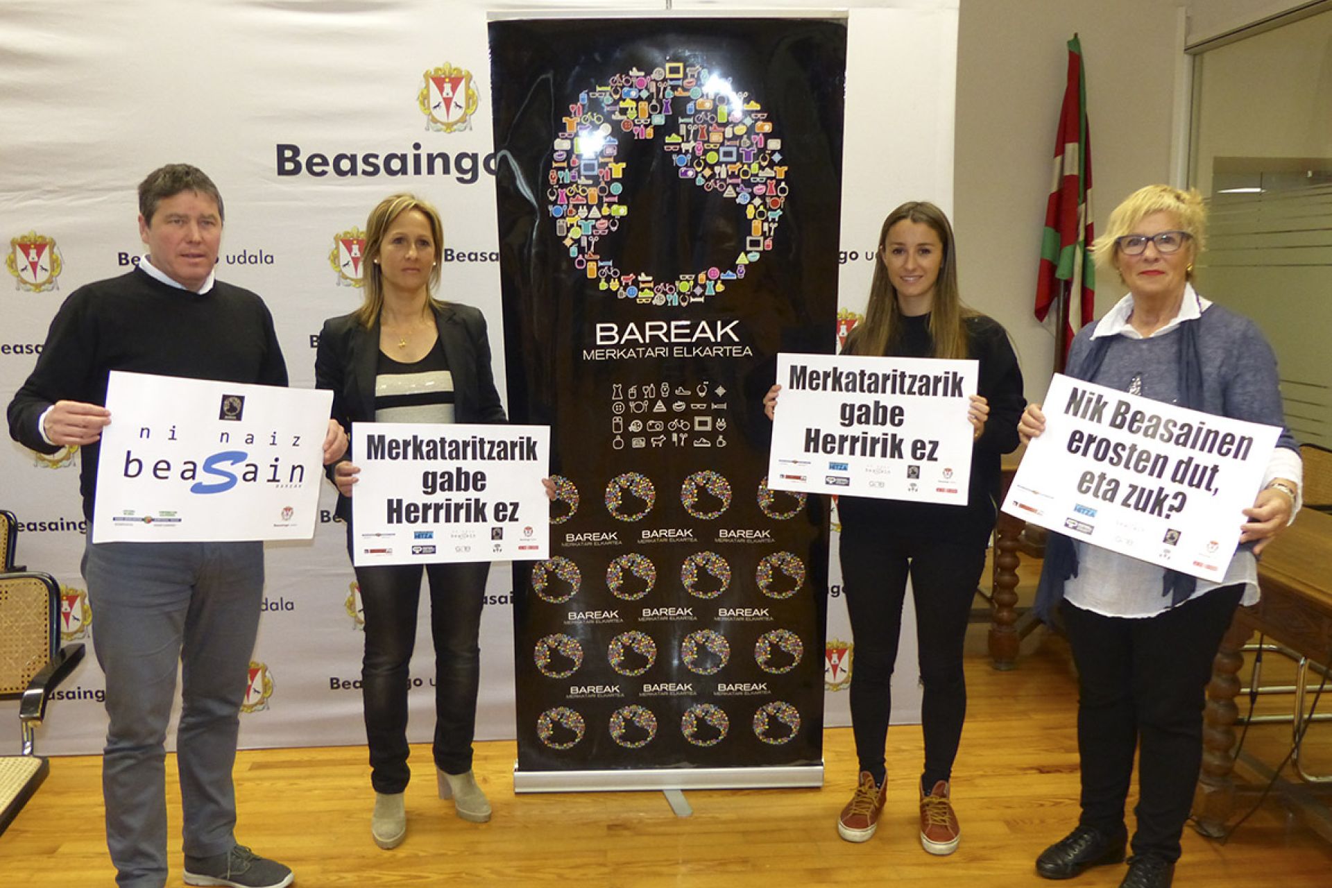 Udalak “Ni naiz Beasain” kanpainarekin bat egiten du