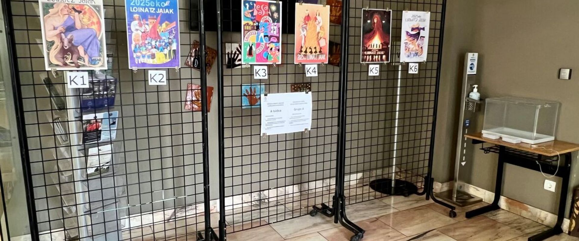 Turno de la ciudadanía para votar por el cartel de las Loinatz Jaiak