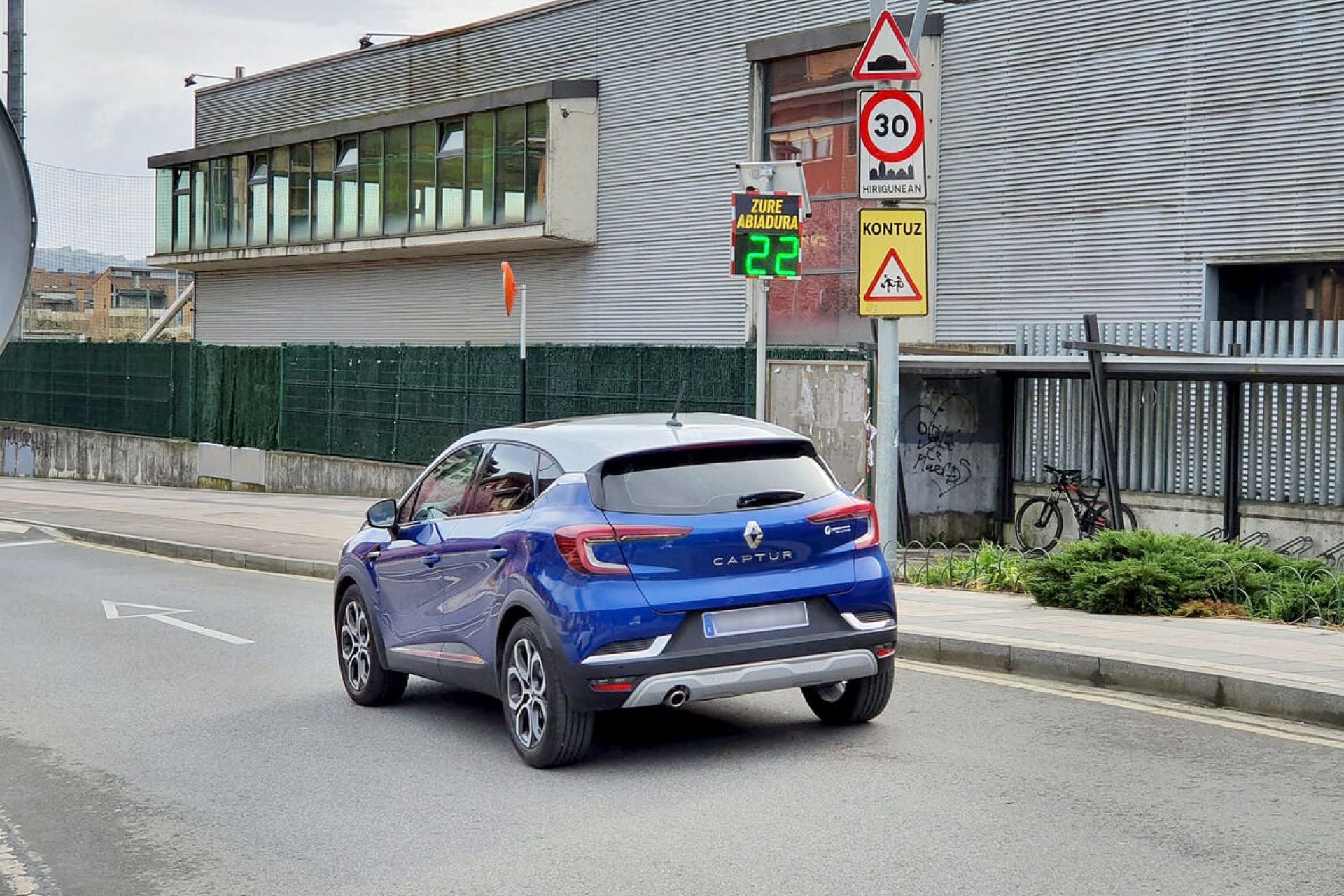 Trenbide, Ezkiaga e Igartza Oleta donde más se infringe el límite de velocidad