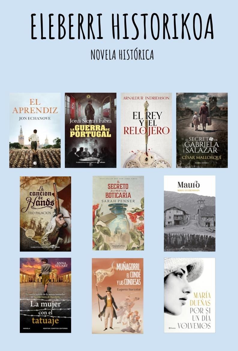 Eleberri historiko berriak