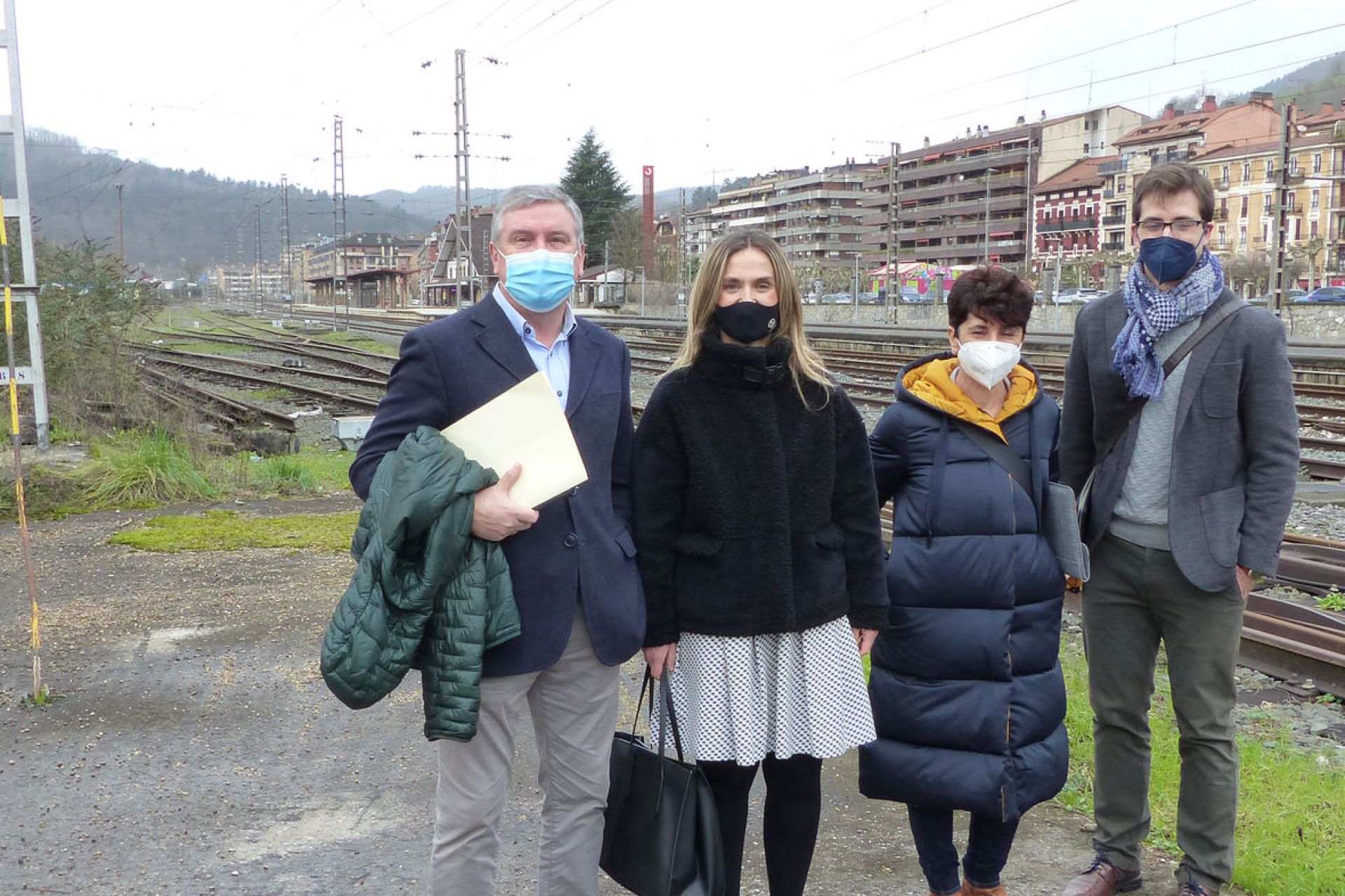 Udal agintarien eta Madrilgo euskal ordezkarien arteko topaketa burdinbide gunea txertatzeko proiektua bultzatzeko