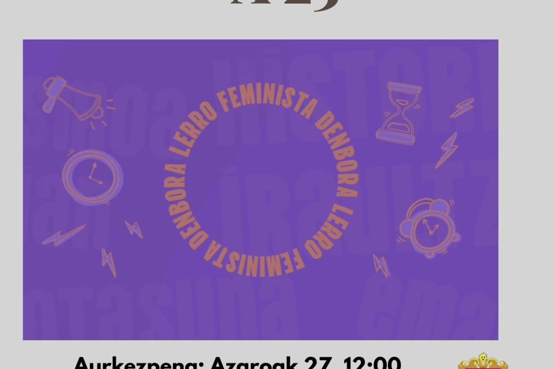 Denbora lerro feminista