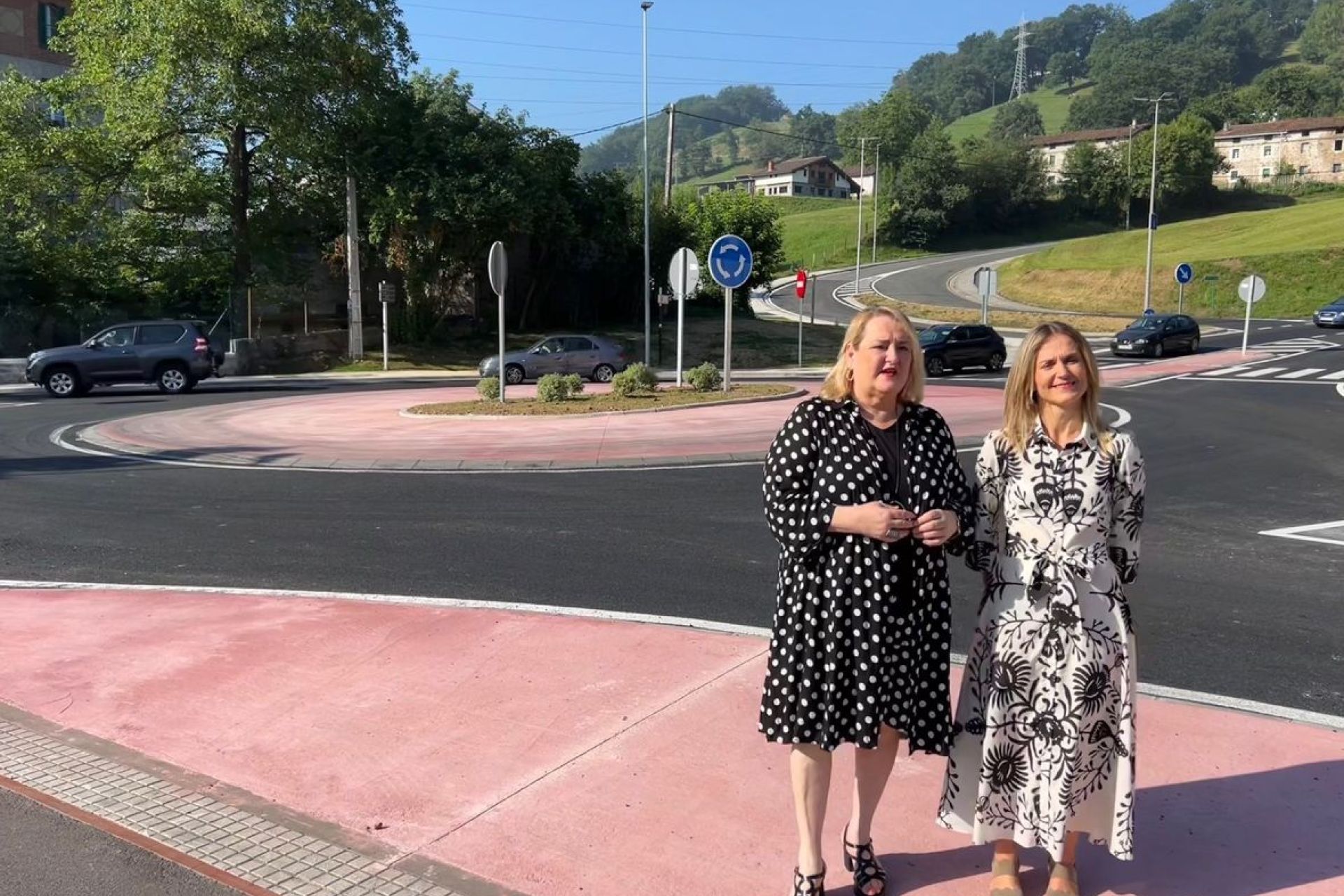 Ugartemendiko biribilgunearen obrak amaitu dira