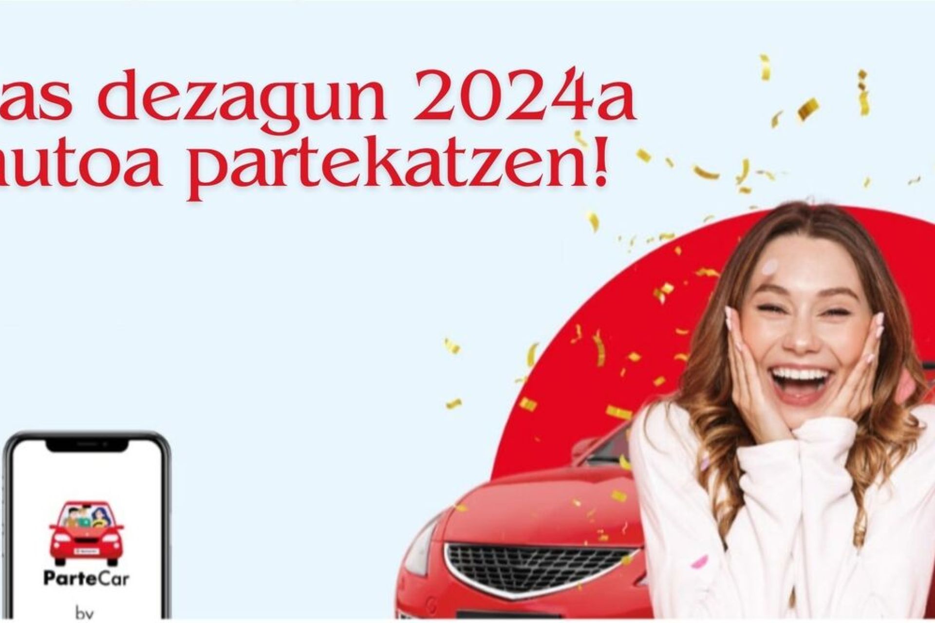 Autoa partekatzen dutenentzako hobariak ParteCar aplikazioaren bidez