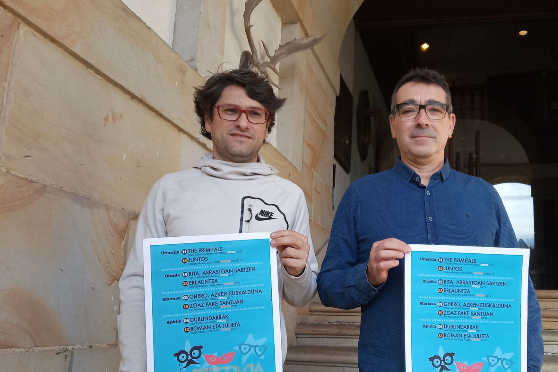 "Juntos" antzezlanak emango dio hasiera Antzerki Garaiari Beasainen